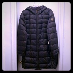 Puffy Packable Coat - Black Michael Kors - SZ PXL